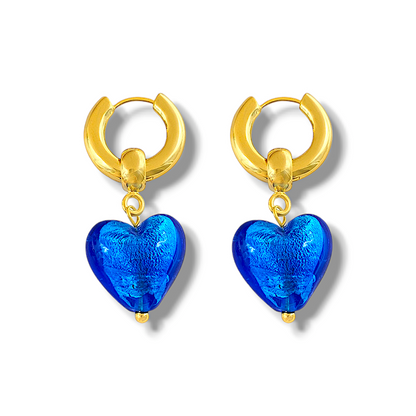 Pendientes azules Amelia