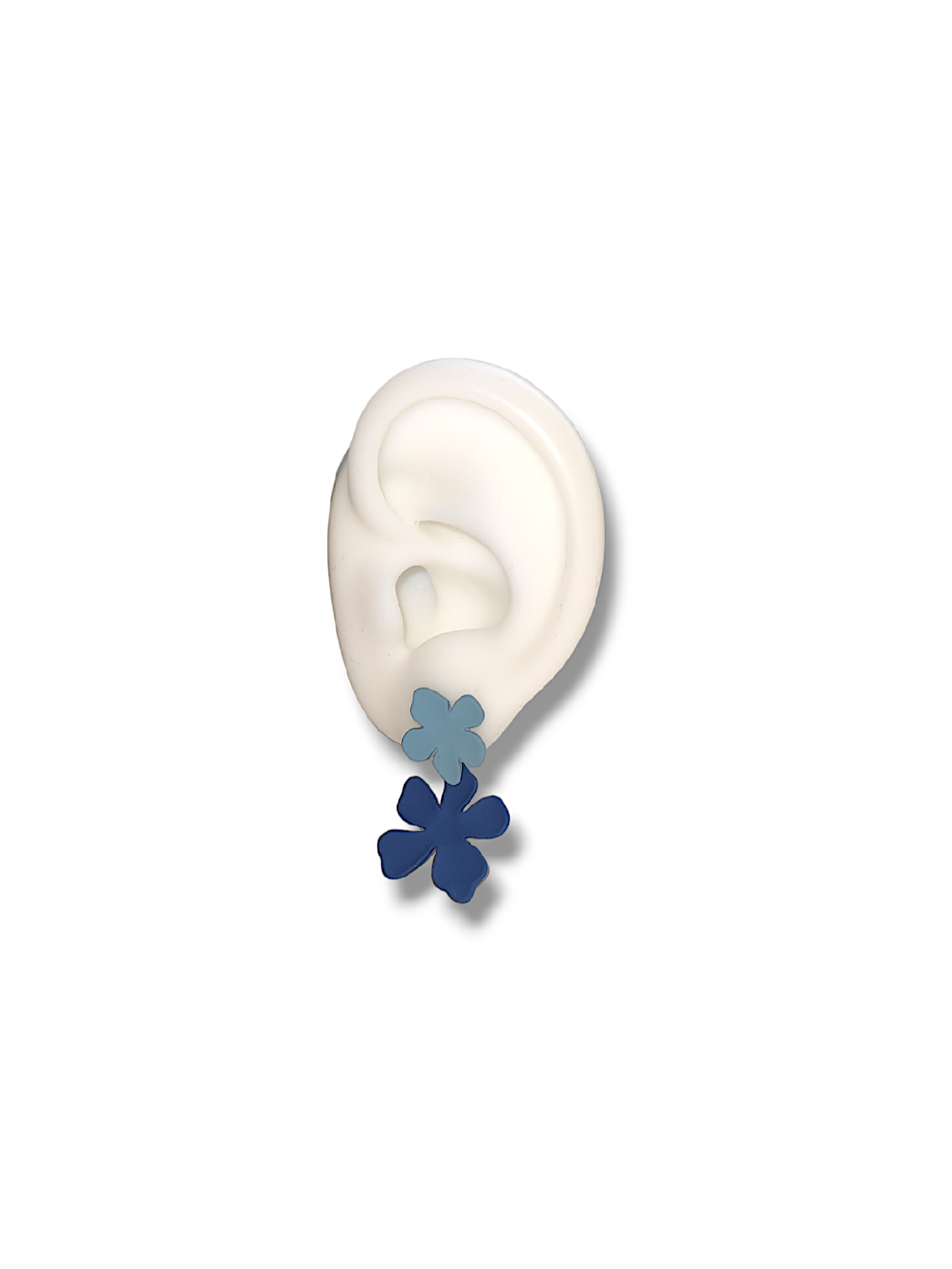 Pendientes flor doble